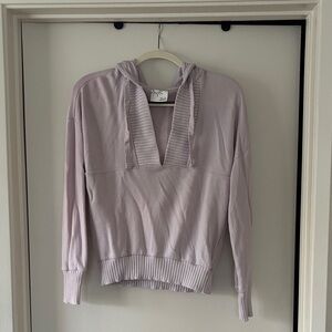 Aerie Lavender Hooded Sweater